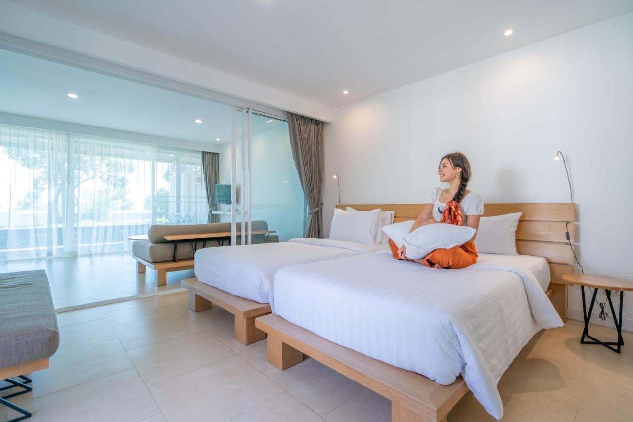 Seanery Beach Resort Bang Saphan Extérieur photo